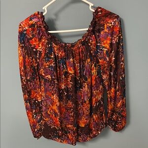 Multicolor Floral Women's Top